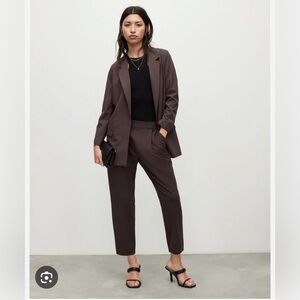 NWT Allsaints aleida trousers cacao